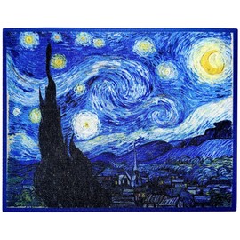 Pinsanity Vincent Van Gogh 'The Starry Night' Iron-On Patch