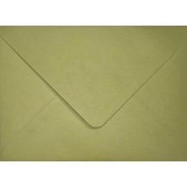 Sage/Olive Green 133mm x 184mm (5" x 7") Envelopes x 12