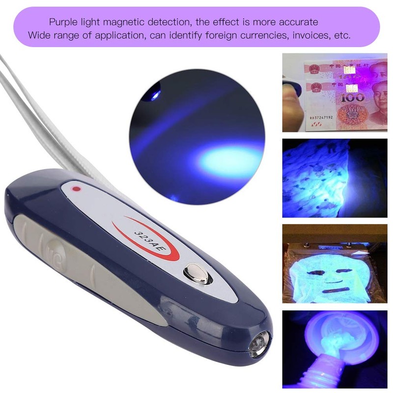 Handheld Counterfeit Note Detector, Mini Banknotes Fake Note Tester, Portable