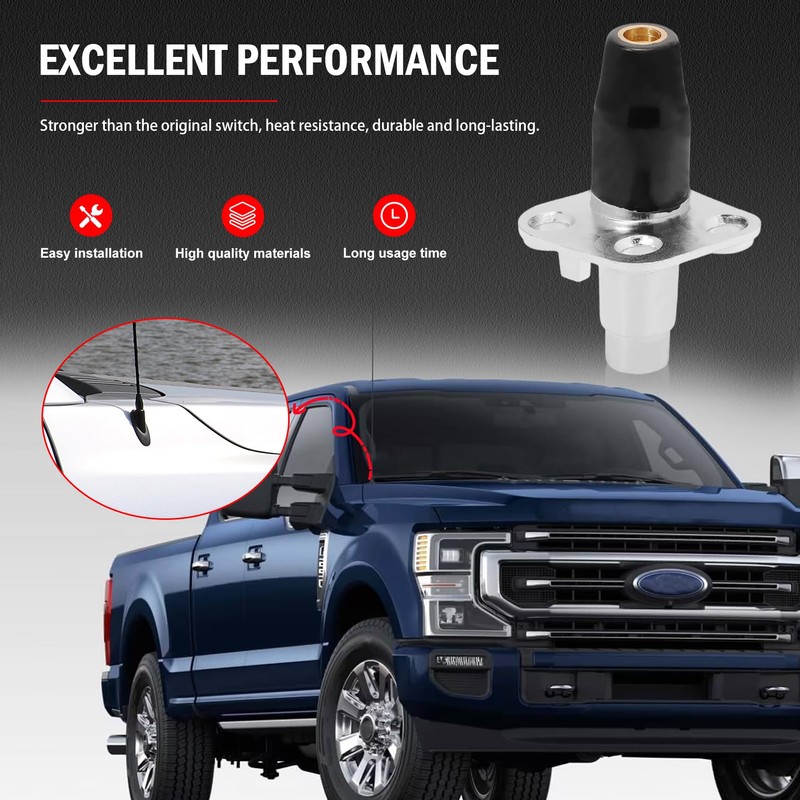 Radio Antenna Base Mount Compatible with Ford F-250/F-350 Super Duty