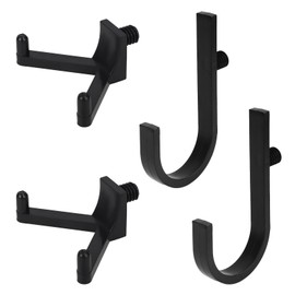 Gosknor 4 Stück Schuppen Haken für Suncast/Craftsman, J/A Förmig Werkzeughaken Lagerschuppenaufhänger für Garagen Wände Regale Organisationszubehör