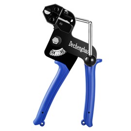 Metal tie wrap Gun, Dechengbao Stainless Steel Cable Tie Gun and Metal Zip tie Tool,Cable Tie Tool for Stainless Steel Cable Ties,Metal Cable tie Gun