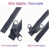 MebuZip #10 100 Inch Heavy Duty Separating Plastic Zippers with