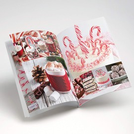 Candy Cane Peppermint Spoons | Edible Stirring Beverages Hot Chocolate Cocoa Tea Coffee Cocktail | Holiday Christmas Gift | Muchai Treat Box & Idea Booklet Included. (12 Units (6ct) 72 Total - Bulk)