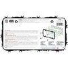 Cruiser Accessories Barbed Wire License Plate Frame, Matte Black
