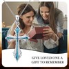 LTSTAND Turquoise Cross Necklace for Women, 925 Sterling Silver Turquoise