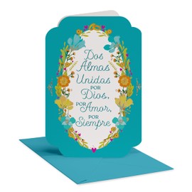 American Greetings Spanish Wedding Card (Felicitaciones por Su Boda)