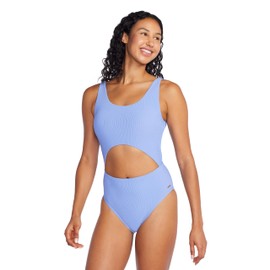 Speedo Women's Swimsuit One Piece Keyhole Tie Back