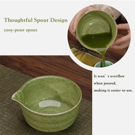 Matcha Whisk Set 5pcs (Light green)