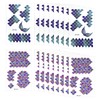 18 Fish Scale Tattoo Stickers, Creative And Stylish, Waterproof And