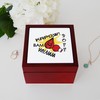 CafePress Boxing Punches Memory Keepsake Jewelry Box, 5"x5"x3.75"