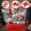 MADHOLLY 6Set Baskets for Gifts Empty - Sturdy Kraft Gift