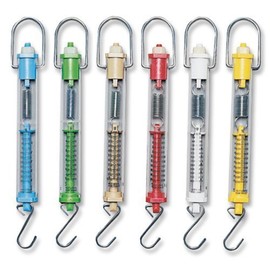 Sciencent Set of 6 Spring Balance Hanging Spring Scale Set