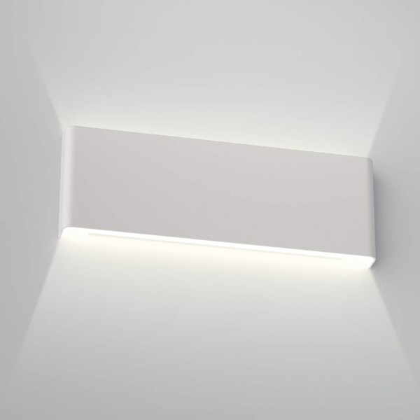 Aipsun 15.75in Matte White Modern Vanity Light Up and Down