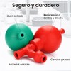 Paquete de 2 Bombilla de Succión de Goma con 3