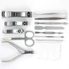 Crystal Crown® Nail Clippers Manicure Set Grooming Kit for Thick