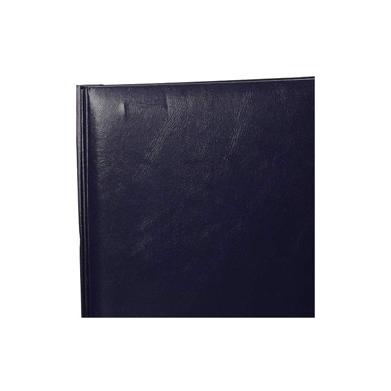 Pioneer Leatherette Post Bound Album 8.5"X11", Navy