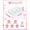 Liobelon Silicone Egg Molds - 8-Cavity Easter Egg Shaped Mold