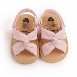 Sandalias de verano para bebés y niñas, zapatos de verano al aire última intervensión, zapatos para niñas, Rosa M2012, Infant 6-12 months nt 12cm