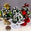 Pack of 3 Small Mini Christmas Trees Artificial Christmas Trees