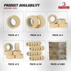STADEA Cinta adhesiva blanca de 5 cm de ancho, multisuperficie,