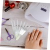 Baluue 2 Sets of Fan-Shaped Nail Display Boards for Nail