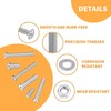 wugongshan 550 Pcs Screws Bolts and Nuts Assortment Kit, Metric