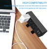 CCCEI 3 Outlet Desk Clamp Power Strip with USB Ports,