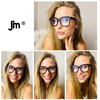 JM 3 Pack Fashion Reading Glasses for Women Blue Light