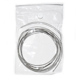 Pure Titanium Needle Wire Thick 0.6mm 1mm 2mm Length 1m 2m 5m 10m (1, 0.4)