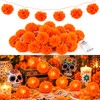 Guirnalda LED de Flores de Cempasúchil 4.5m 30 Luces, 8