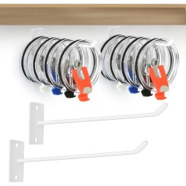Unbranded 2 Pack Tumbler Lid Organizer Space Saving Cup Lid Holder Premium Storage Hook