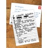 Funny Humorous 'David Shrigley Door Ajar' Novelty Postcard