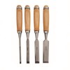 Wood Chisel Set, 4 Pieces, Professional Woodworking Tools (6mm, 12mm,