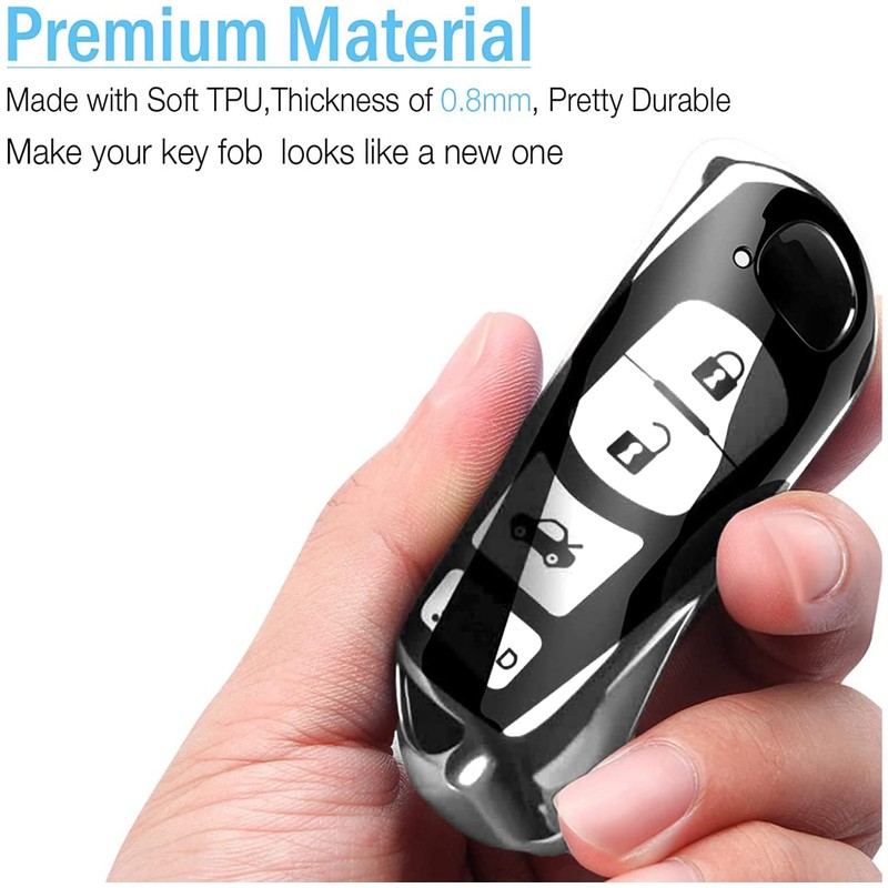 Tukellen for Mazda Key Fob Cover,Special Soft TPU Key Case