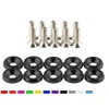 Tornillería Motor Tornasol Washers Password Tuning Headers Tuning (Negro)