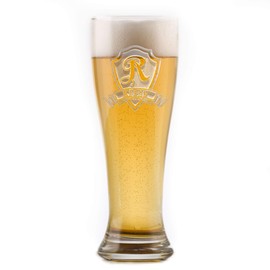 Engraved Pilsner Glass Set - Set Of 2