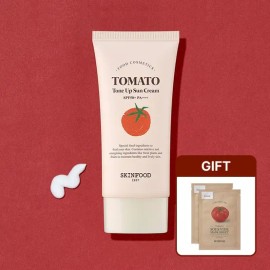 스킨푸드 Tomato Tone Up Sunscreen 50ml + Bonus Sous Vide Tomato Mask 2 Sheets