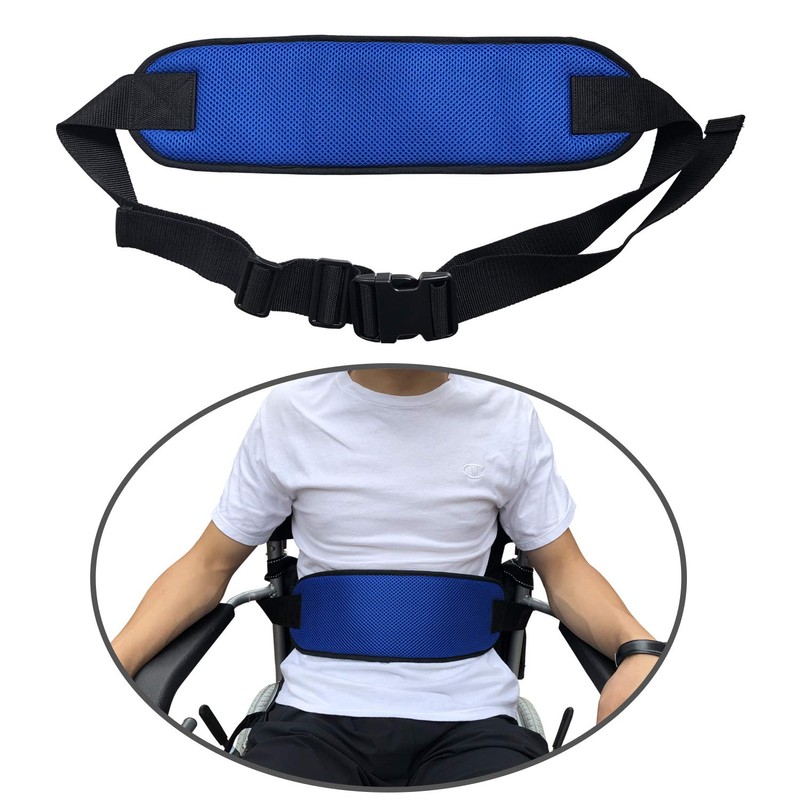 Wheelchair Seat Belt Adjustable Medical Wheelchair Safety Harness for Patient