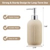 Hand Resin Soap Dispenser Set Bathroom, Dish Soap Dispenser for