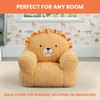 Delta Children Lion Cozee Buddy Chair, Orange