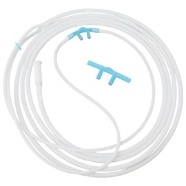 7ft Reusable Oxygen Tubing, Soft, Kink-Resistant, Lightweight Nasal Cannula for Adults, for Comfortable Oxygen DeliveryComfortable for Long-Term Use