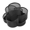 Mesh Desk Organizer 7 Compartments 360 Degree Rotating Multifunctional Pen