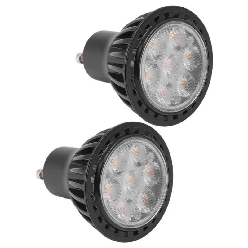 2PCS GU10 Spotlight Bulb 3000K 7W Warm Light LED Bulb