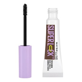 Maybelline Super Lock Brow Glue Eyebrow Gel Cejas 7ml Color 260 Deep Brown