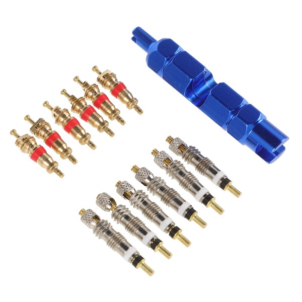 Mobestech Bike Tire Repair Tool Kit Presta Valve Core Removal