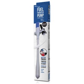 TERA PUMP TRHA03 Battery Powered Pump Water, Diesel, Gas Transfer Pump with Leak Prevention System (Auto Stop) & Buzzer, 2 AA Batteries (Not Included) at 9 Liters/Min - Drain Sinks, Tubs and more