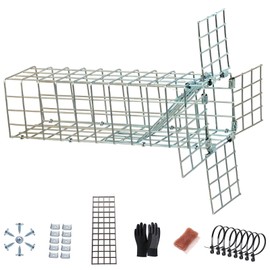 One-Way Squirrel Door excluder for mice, Bats and Rodents for Outdoor Rodent Holes, attics, Chimneys Includes Simple to Install Easy to Reuse Set