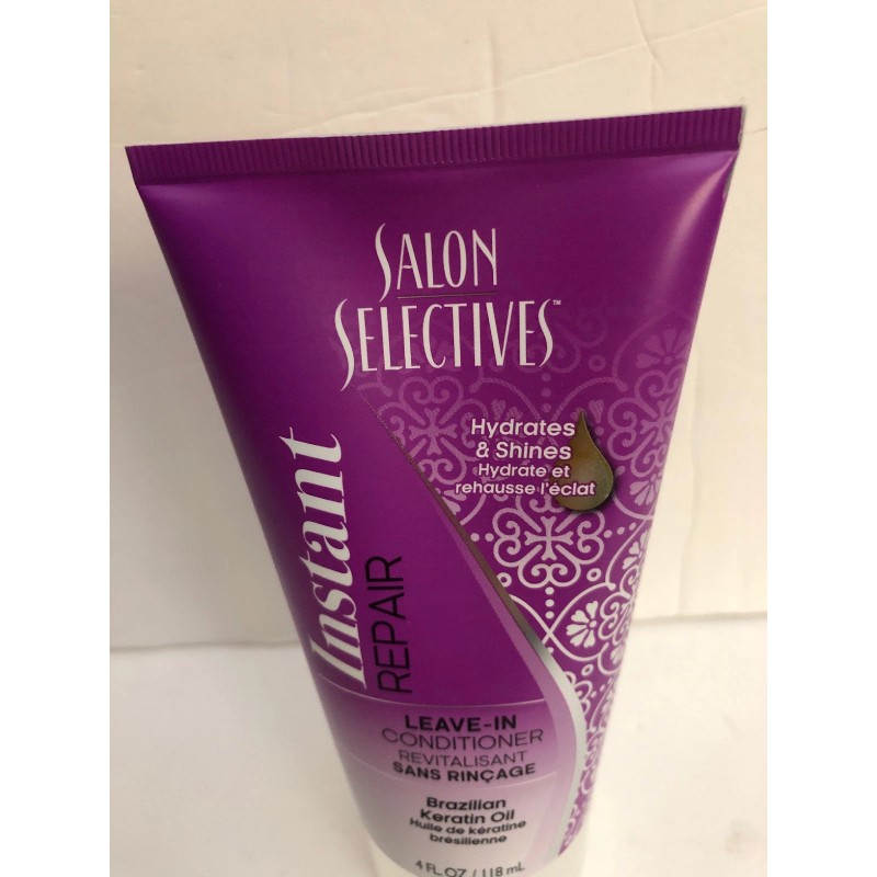 Salon Selectives Hair Treatment Tube,Instant Repair, 4 fl oz-RARE-SHIPS N