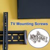 QLXHBOT Vesa Screws M4x12mm, 20 Pcs TV Screws,20 Pcs M4